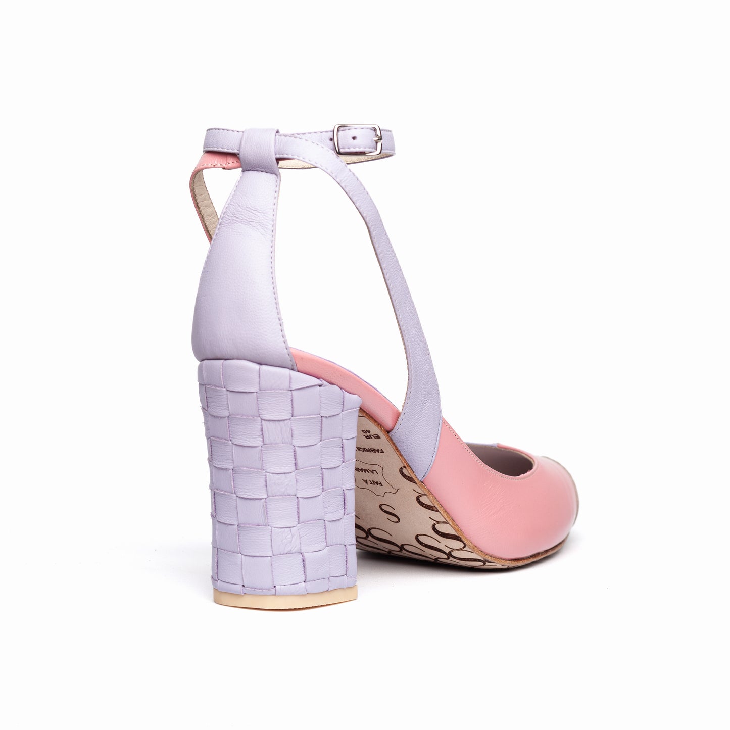 Scarpin Mira - Rosa, Lilás e Prata