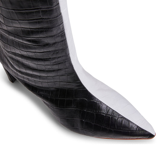 Bota preto e branco helena